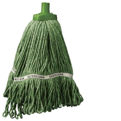Green Round Launder Mop Fits Std Handle