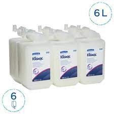 (6332)KLEENEX Lux Foam Hair & Body Wash 6 x 1L
