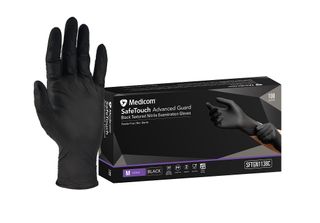 Nitrile BLACK PREMIUM Gloves 100 Medium