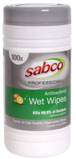 Surface Sanitising Wipes Tub of100 sheets