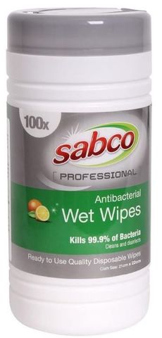 Surface Sanitising Wipes Tub of100 sheets