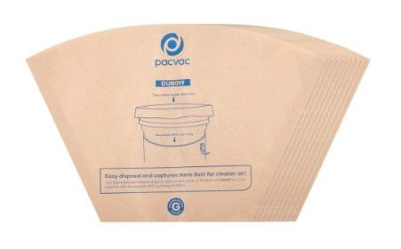 DUB019 Paper bag Generic -Pac Vac Brand pk10