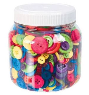 Buttons Bulk /TUB600gm