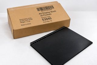 Display Book A4 Black 20 pages  Box 10