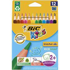 Pencils Coloured Jumbo Triangle /PK12