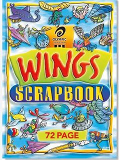 Scrap Book Olympic Wings  EACH
