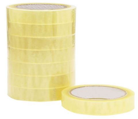 Tape Sticky CLEAR 18 x 66 /ROLL PKT 8