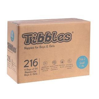 Nappy Tibbles - Small 4kg-8kg - 216/ctn  SIZE 2