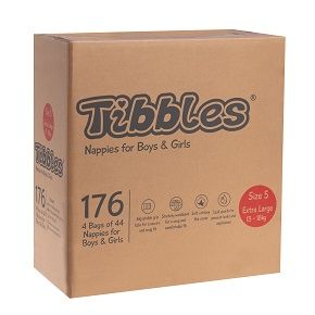 Nappy Tibbles - Extra Large - 13kg-18kg - 176/ctn  SIZE 5