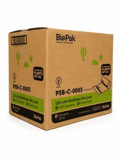 120L Compostable Bin Liners -  Ctn 144