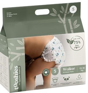 Tooshies ECO Nappy Pants  Size 5  13-18kg  28Pk