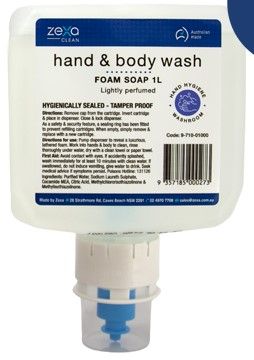 Zexa Hand and Bodywash 6x 1L Cartridge