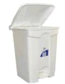 48L Pedal Bin WHITE. Perfect for Nappies