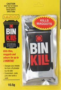 Bin Kill Small Kills Flies and Maggots Wheelie Bin