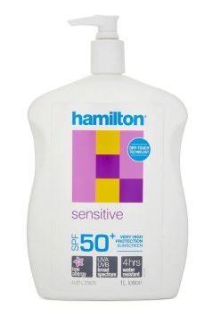 Hamilton Sunscreen Sensitive SPF50+ Lotion 1L