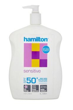 Hamilton Toddler Sunscreen Sensitive SPF50+ Lotion 1L