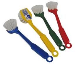 Dish Brush Multi Colours Blue, Red, Green Yellow.