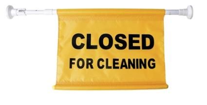 Doorway Caution Sign Large 780mm - 1340mm