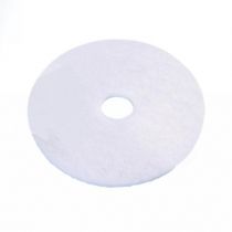 300mm or 12 Regular Floor Pad White