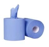 BLUE Centre Feed Hand Towel 300mx6roll