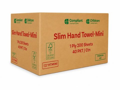 CCS  Little Mini Hand Towel 8000 Sheets per box