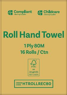 CCS/7202  Roll Hand Towel 80mx16Roll