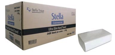 7557  Ultra Slim Towel STD Recycled  2400sheet