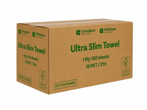 CCS Ultra Slim Towel STD Recycled  2400sheet