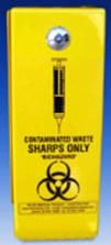 Metal Sharps LOCKABLE Container 1.4Ltr Inc 2x1.4ltr