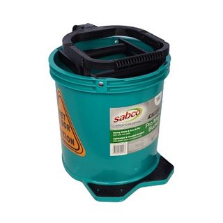 Mop Bucket 16 ltr PLASTIC Wringer  GREEN