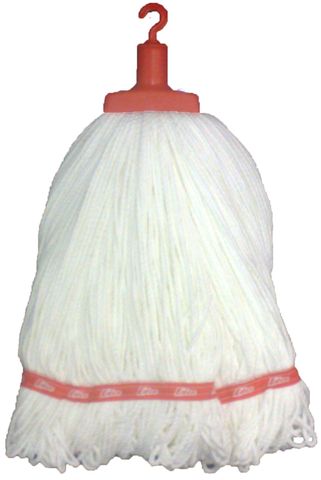 Microfibre Round Mophead Red