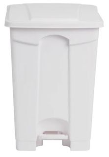 48L Pedal Bin WHITE. Perfect for Nappies