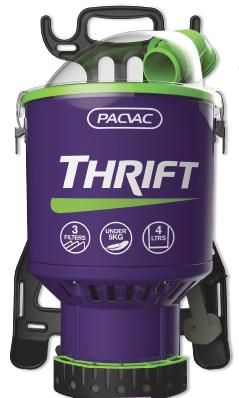 PacVac THRIFT Back Pack