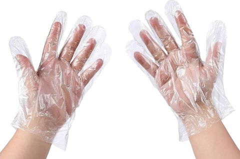 Uni Fit Large Plastic Gloves EACH BOX OF 500