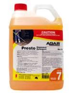 5L Agar Presto. Removes fatty soilage from floors_ walls