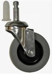 Janitor trolley replacement front wheels