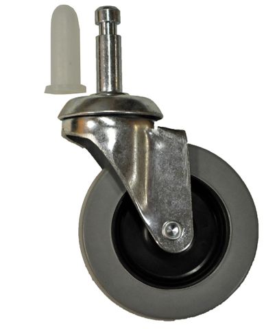 Janitor trolley replacement front wheels