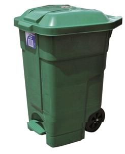 Heavy Duty Bin with wheels  70ltr GREEN