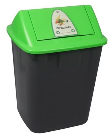 32L Waste Separation Bin for Organics GREEN