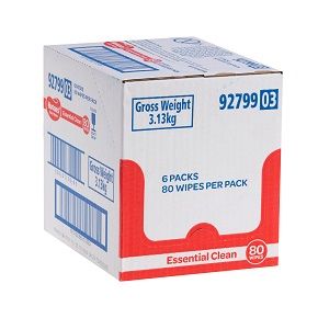 CTN Baby Wipes Huggies Essentials Unscented 6 x 80PKT