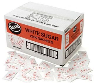 ISM Raw Sugar single serve 3g carton 2000