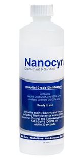 Nanocyn MicroSafe Disinfectant & Sanitiser 500ML