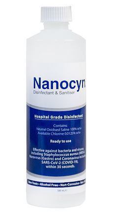 Nanocyn MicroSafe Disinfectant & Sanitiser 500ML