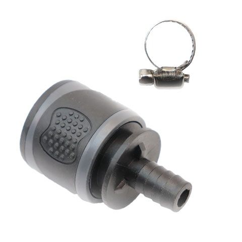 Hose Connector with Clamp