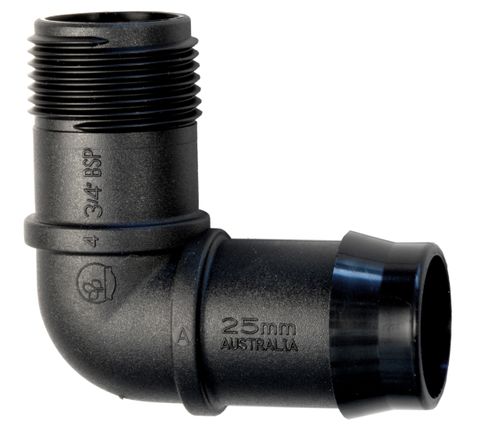 F10-25mm x 3/4in Threaded Elbow