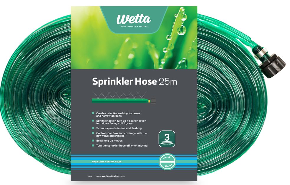 Wetta Sprinkler Hose 25m - Wetta Industries