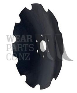 28" x 8mm Scalloped Disc Blade to suit Grizzly