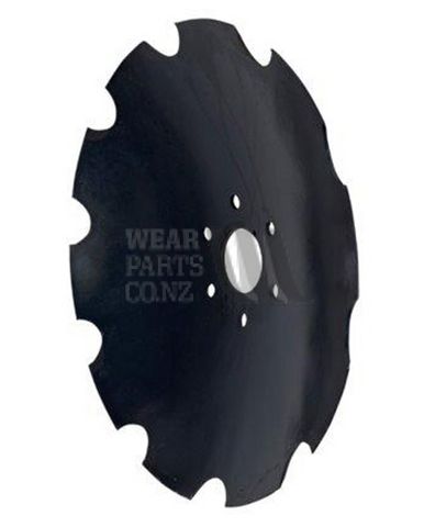 28" x 8mm Scalloped Disc Blade to suit Grizzly