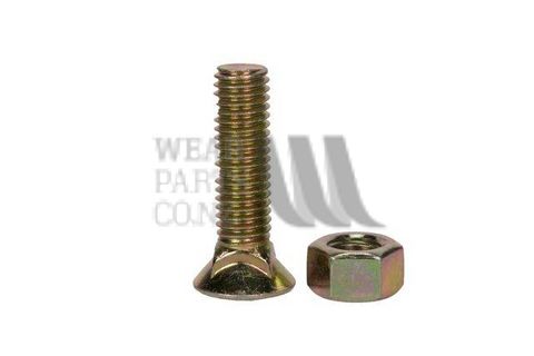 Csk Plough Bolt/Nut M11x45 Gr8.8