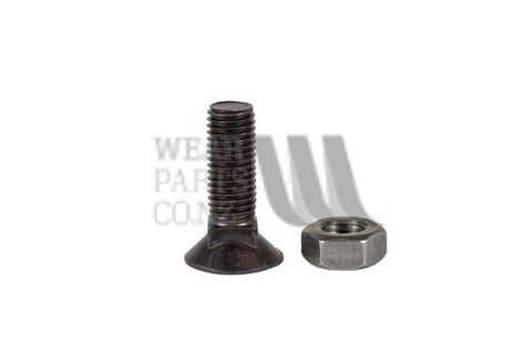 Csk Plough Bolt/Nut M11x35 Gr8.8